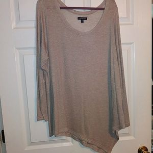 Lane Bryant Tan with Silver Sparkles